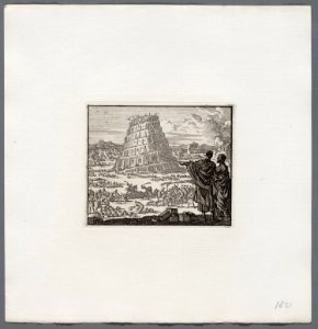 De bouw van de toren van Babel, objectnr A 47905