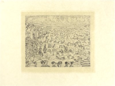 De baden van Oostende, James Ensor, Mu.ZEE Oostende, SM001454