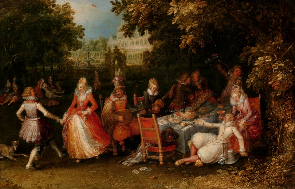 De buitenpartij Rijksmuseum SK-A-2109