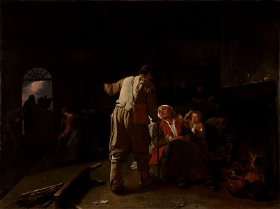 De zieken bezoeken Rijksmuseum SK-A-2848