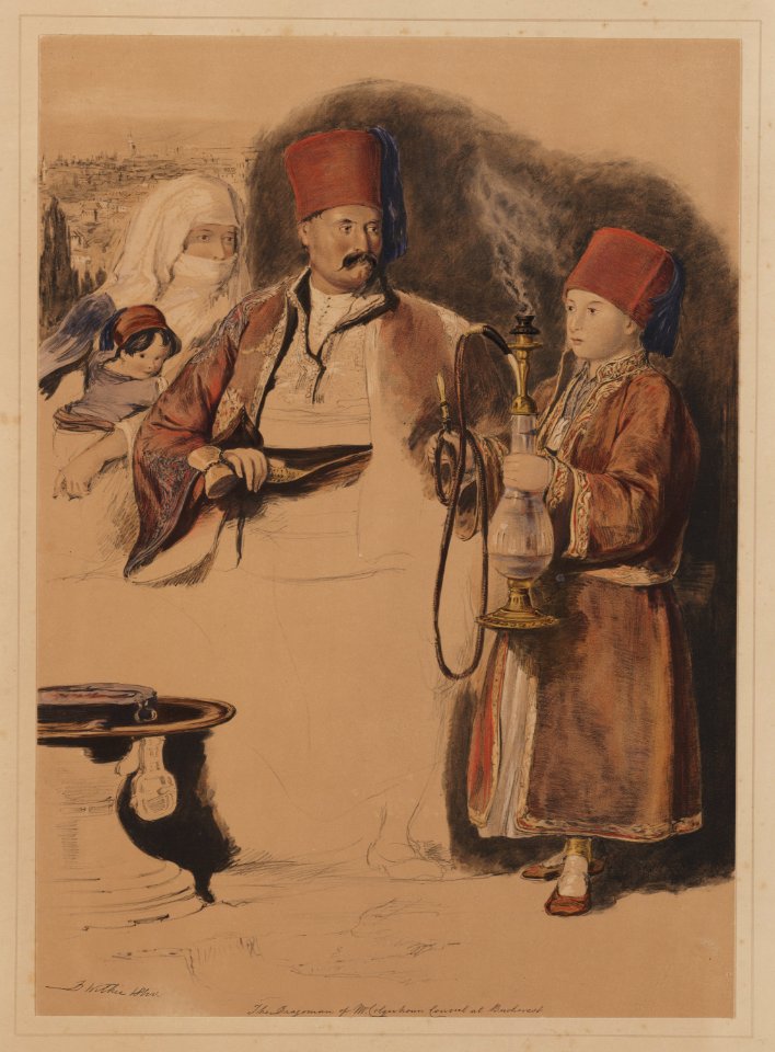 De bediende van Consul Mr. Colgerhoun te Bucarest, objectnr A 16065