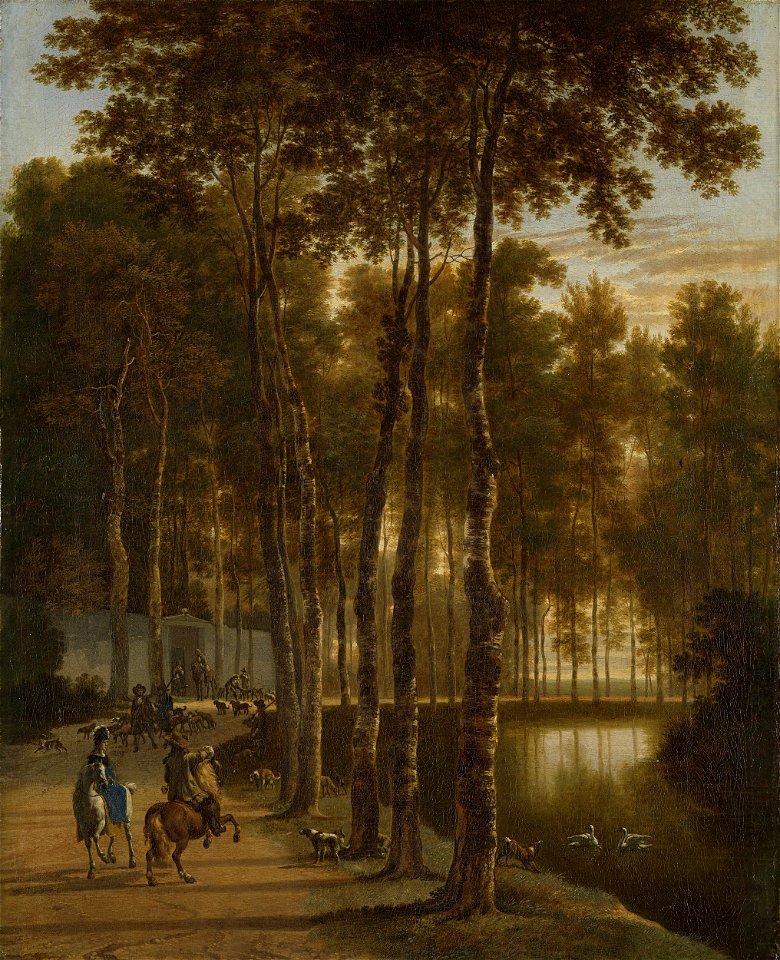 De berkenlaan Rijksmuseum SK-A-130