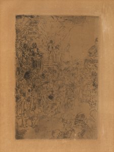 De bespotting van Christus (Ecce Homo), James Ensor, Mu.ZEE Oostende, SM001352