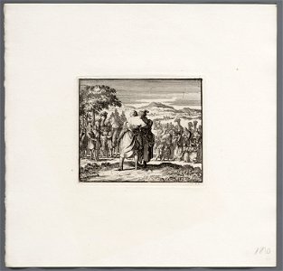 De begroeting van Jacob en Ezau, objectnr A 47914