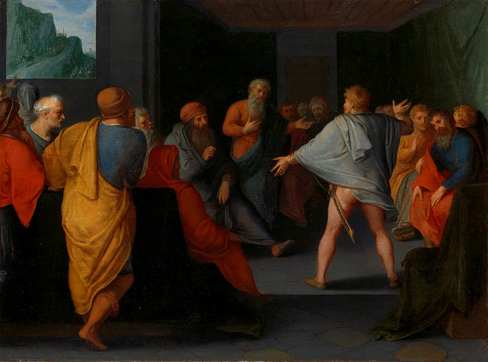 De bijeenkomst van de Galliërs te Reims Rijksmuseum SK-A-428