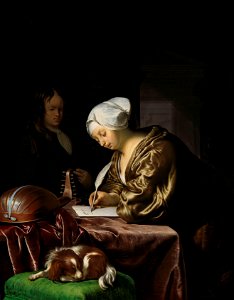 De briefschrijfster Rijksmuseum SK-A-261