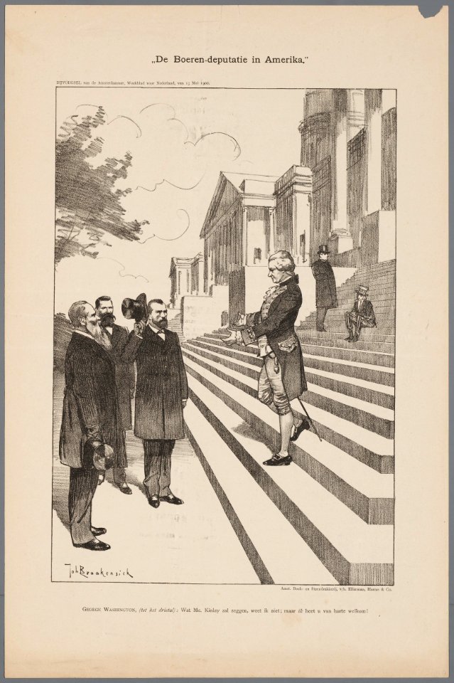 De Boeren-deputatie in Amerika, objectnr A 16454