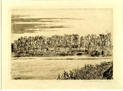De brug van het bos in Oostende, James Ensor, MSK Gent, 1998-B-69-3 (T69)