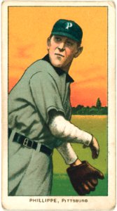 Deacon Phillippe, Pittsburgh Pirates, baseball card portrait LCCN2008676549
