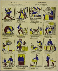De buitenkermis-Catchpenny print-Borms 0216