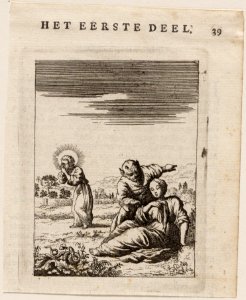 De ziel door den booze verzocht, Jezus te verlaten, objectnr A 19220