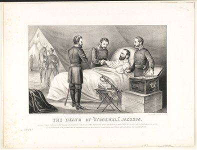 Death of Stonewall Jackson LCCN91794822