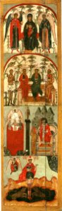 Deacon door icon with Virgin (17th c., Rostov)