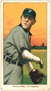 Deacon Phillippe, Pittsburgh Pirates, baseball card portrait LCCN2008676549