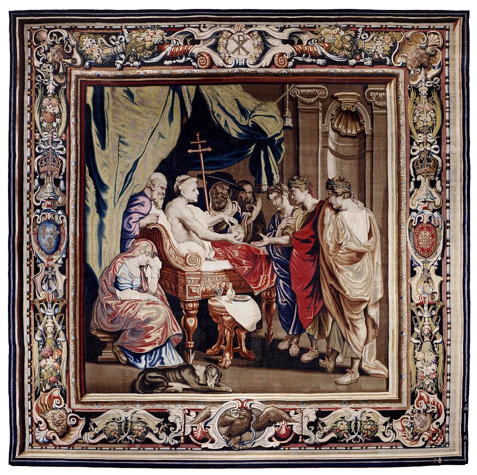 Death of Constantine (tapestry) - 1623-1625