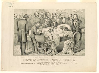 Death of General James A. Garfield- Twentieth President of the United States LCCN91793592