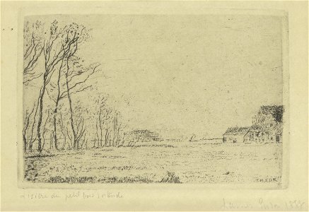 De zoom van het bosje te Oostende, James Ensor, Mu.ZEE Oostende, SM001369