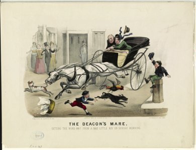 Deacon's Mare- Geting the word go! From a bad little boy on sunday morning LCCN91792430