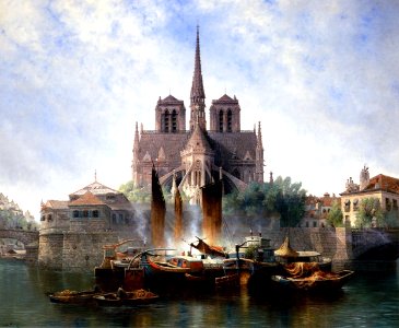 Edwin-Deakin-xx-Notre-Dame-Paris-xx-Private-Collection