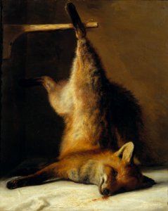 Dead Fox (Frants Diderik Böe) - Nationalmuseum - 18260