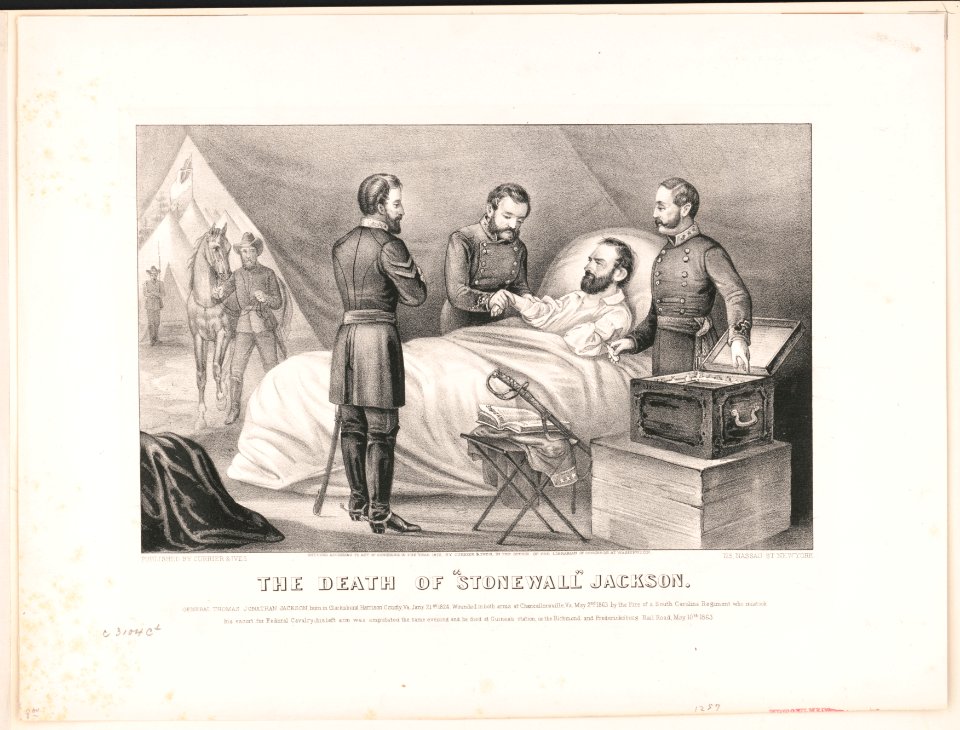 Death of Stonewall Jackson LCCN91794822
