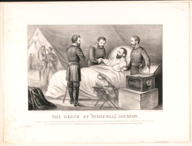 Death of Stonewall Jackson LCCN91794822