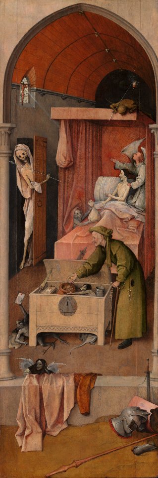 Death and the Usurer, ca. 1485-1490