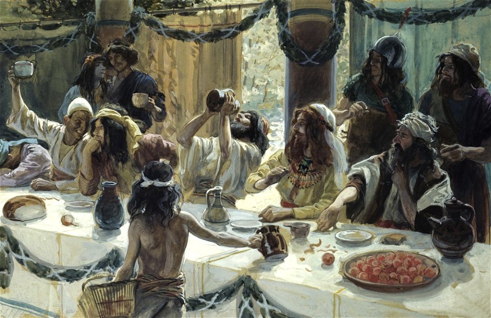 Death of Amnon by J.Tissot