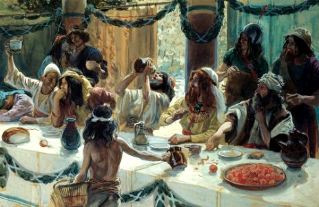 Death of Amnon by J.Tissot