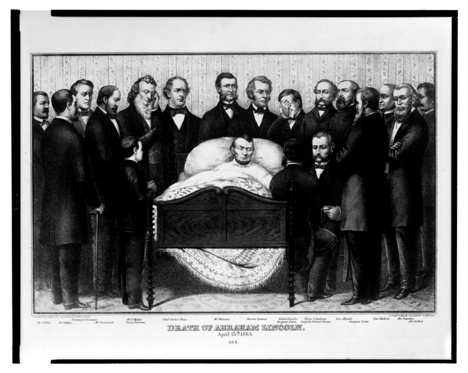 Death of Abraham Lincoln, April 15th 1865 LCCN2003675348