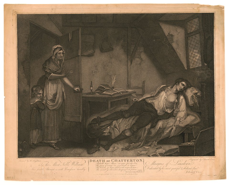 Death of Chatterton LCCN2003674219