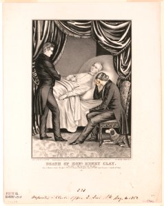 Death of Honl. Henry Clay- My son i am going-sit by me LCCN91794707