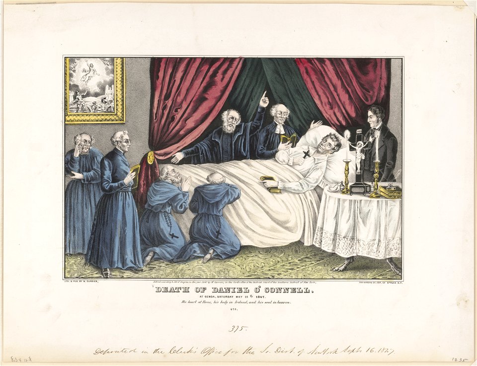 Death of Daniel O'Connell- At Genoa, Saturday May 15th 1847 LCCN91793590