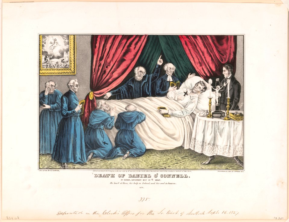 Death of Daniel O'Connell- At Genoa, Saturday May 15th 1847 LCCN91793590