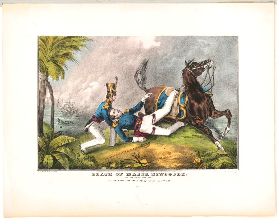 Death of Major Ringgold- Of the flying artillery LCCN91794817