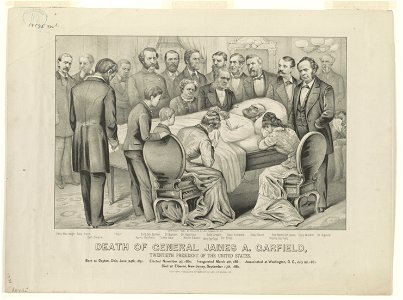 Death of General James A. Garfield- Twentieth President of the United States LCCN91793592