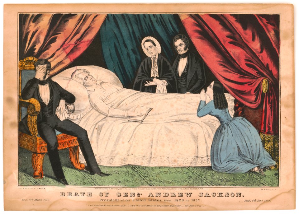Death of Genl. Andrew Jackson- President of the United States from 1829 to 1837 LCCN91794688