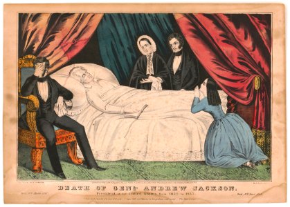 Death of Genl. Andrew Jackson- President of the United States from 1829 to 1837 LCCN91794688