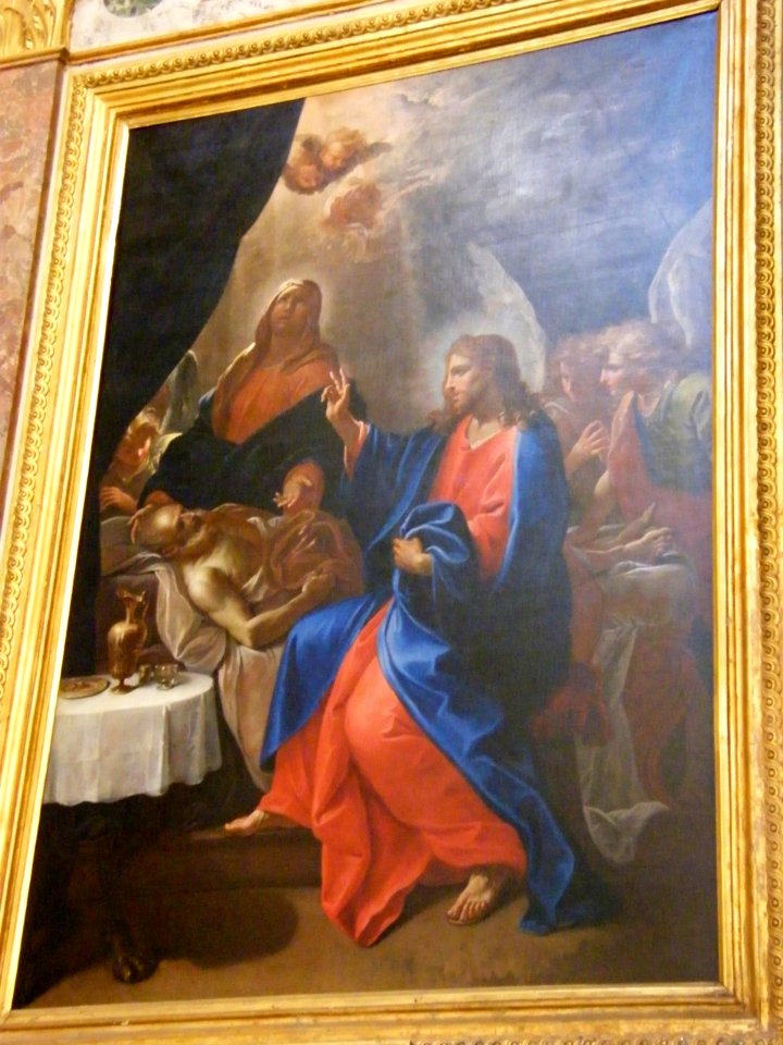 Death of S. Joseph about 1690 maybe by Sebastiano Ricci