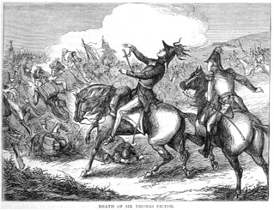 Death of Sir Thomas Picton