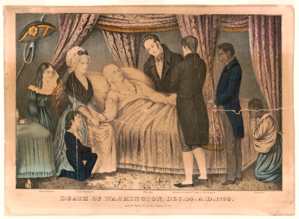 Death of Washington, Dec. 14. A.D. 1799 LCCN91794998