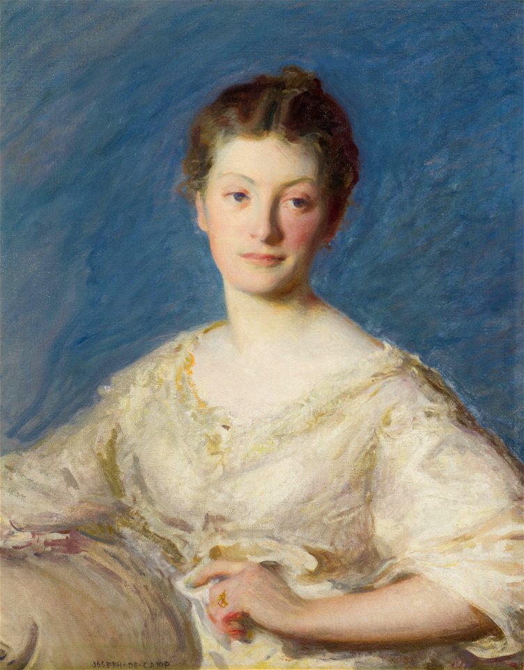 Portrait of a Young Lady by Joseph Rodefer DeCamp, c 1896