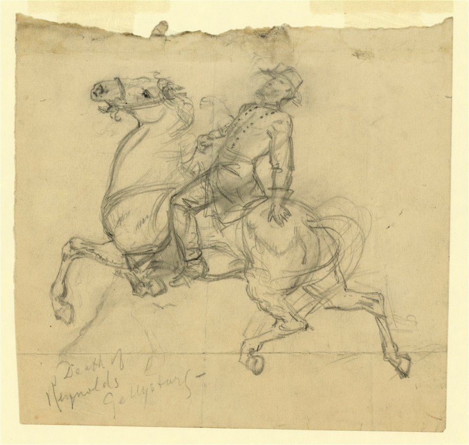 Death of Reynolds Gettysburg LCCN2004661200