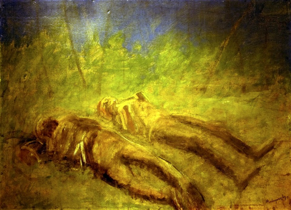 Decay (Painting by Mednyánszky)