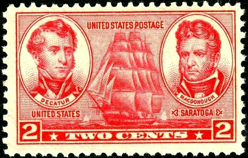 Decatur MacDonough Saratoga 1937 Issue-2c
