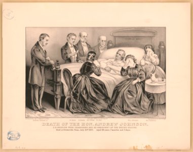 Death of the Hon. Andrew Johnson- U.S. Senator from Tennessee and Ex-President of the United States LCCN91794971