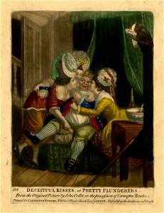 Deceitful Kisses, or Pretty Plunderers (BM 2010,7081.1719)