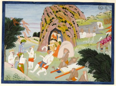 Death of Valin, King of the Monkeys, 1975-148-3