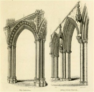 Decorated English Arches stylesofarchitec00rick 0241