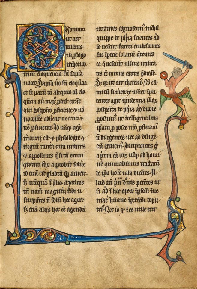 Decorated Initial Q - Google Art Project